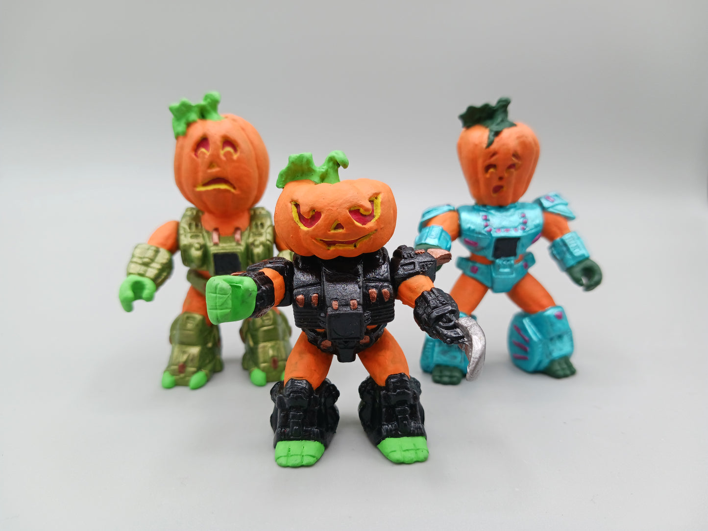 Pumpkin Patch of Jack-O-Lanterns (3 Battle Beasts)