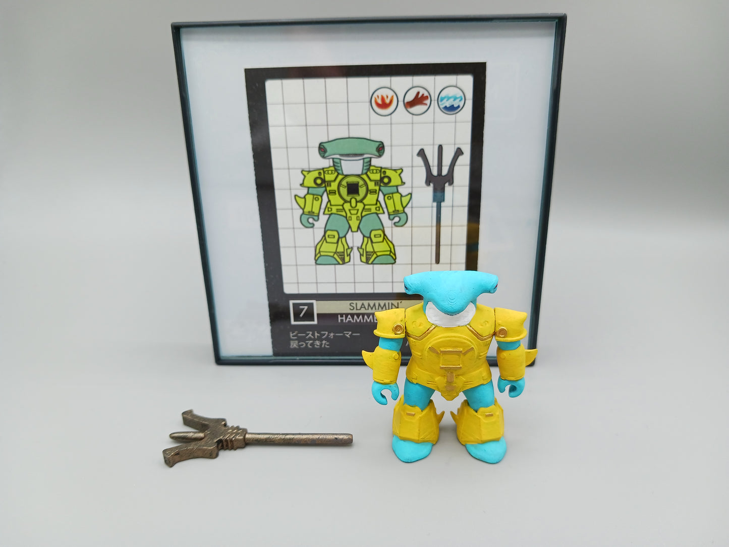 Slammin Hammerhead by Redux Battle Beasts Original Paint Scheme
