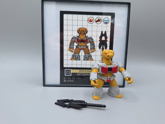 Repulsive Rattlesnake by Redux Battle Beasts Original Paint Scheme