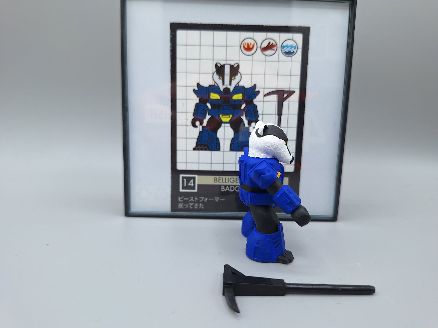 Belligerent Badger by Redux Battle Beasts
