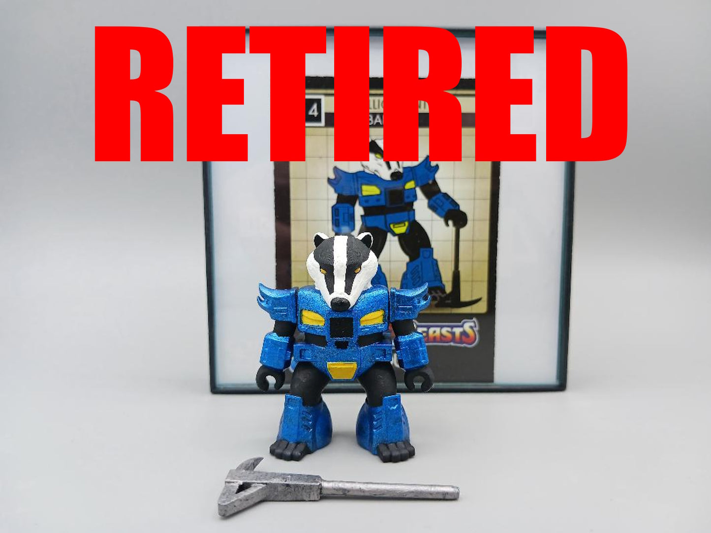 Belligerent Badger by Redux Battle Beasts