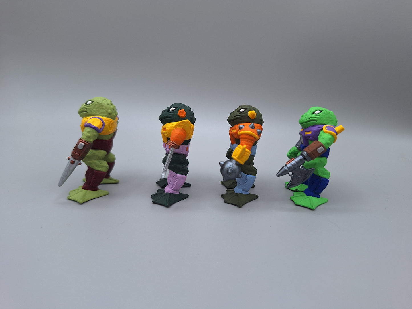 TNMT Punk Frogs Set