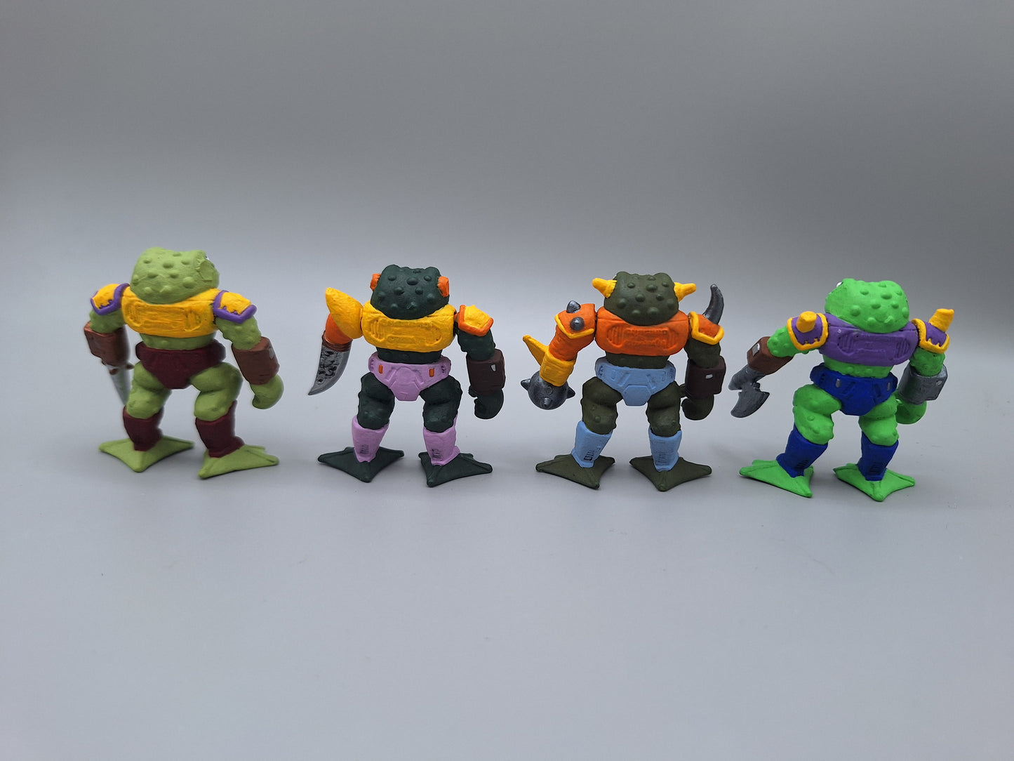 TNMT Punk Frogs Set