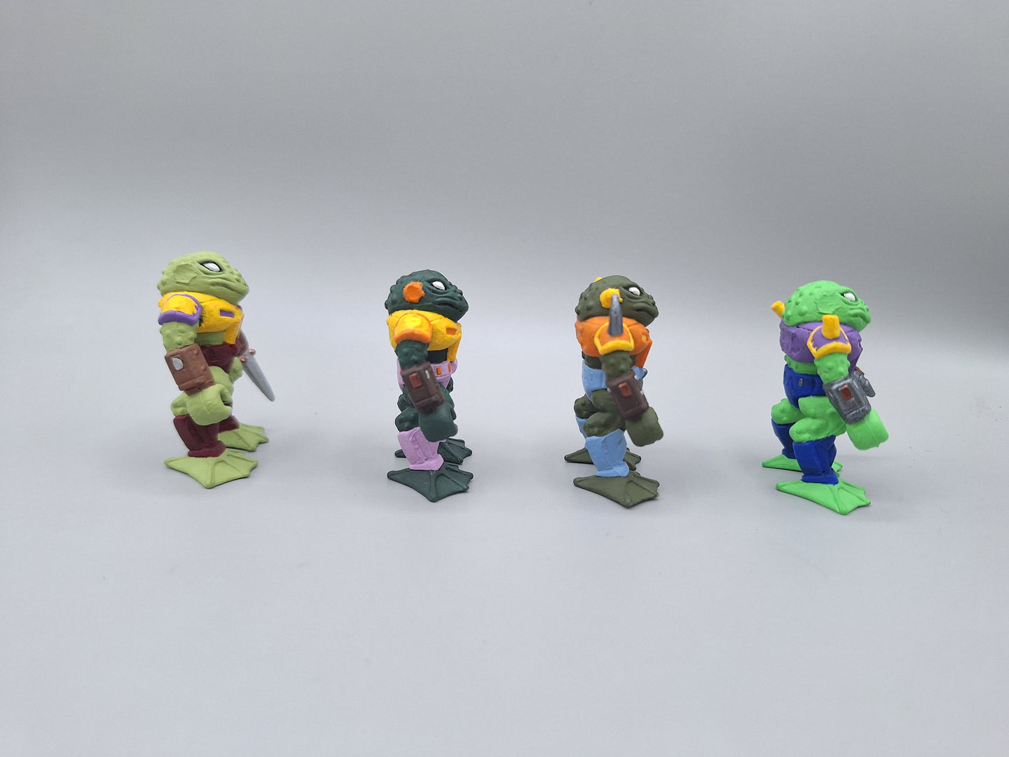 TNMT Punk Frogs Set