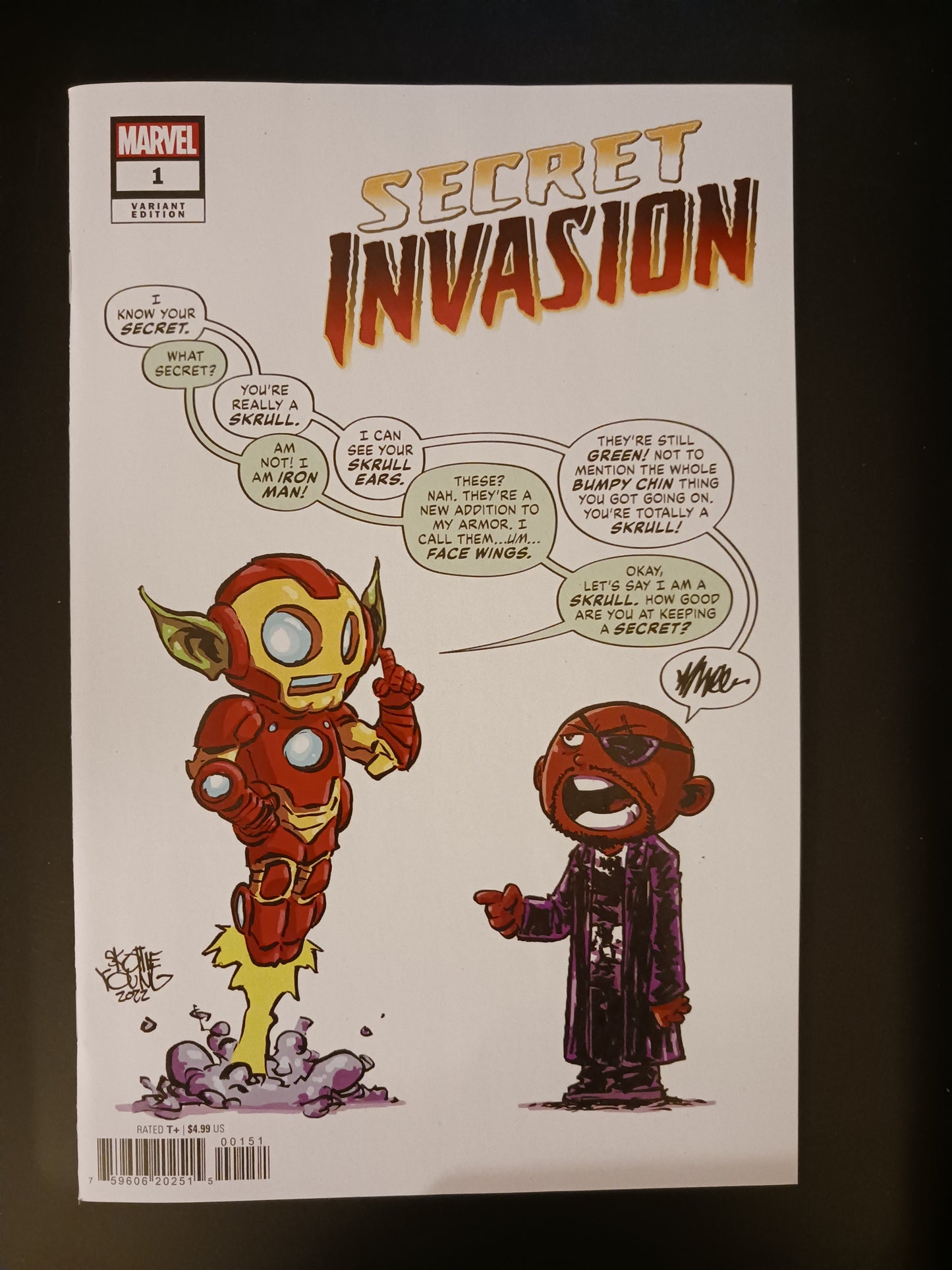 Secret Invasion V2 #1 Skottie Young Cover VF/NM