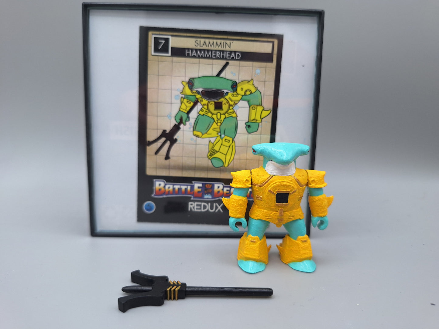 Slammin Hammerhead by Redux Battle Beasts Original Paint Scheme