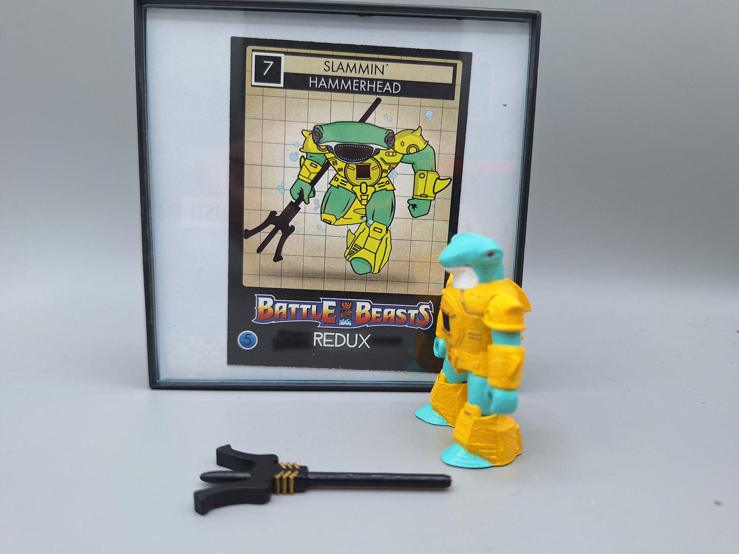 Slammin Hammerhead by Redux Battle Beasts Original Paint Scheme