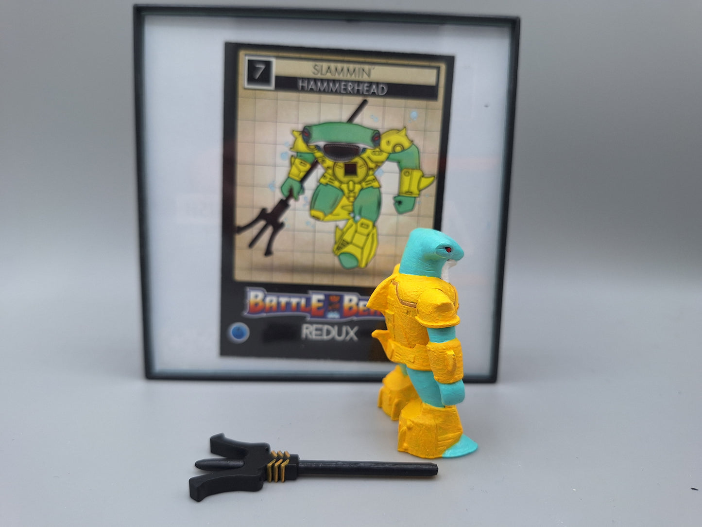 Slammin Hammerhead by Redux Battle Beasts Original Paint Scheme